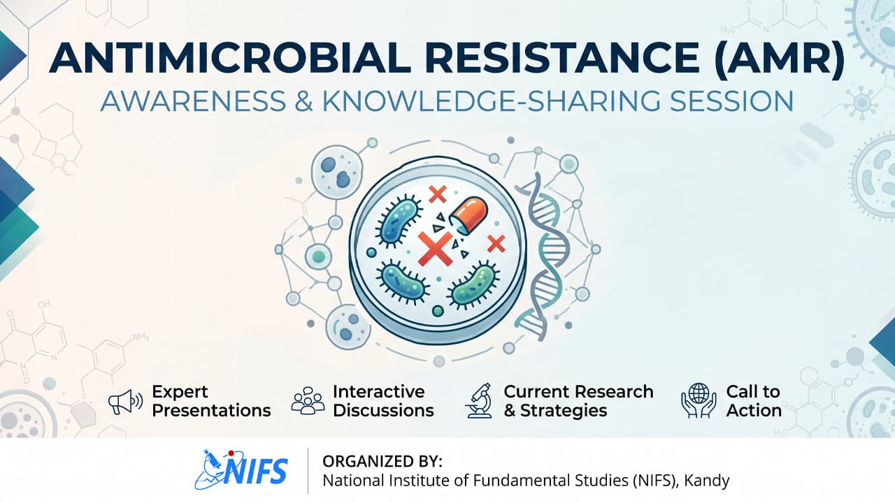 Awareness Session on Antimicrobial Resistance (AMR) Held at NIFS