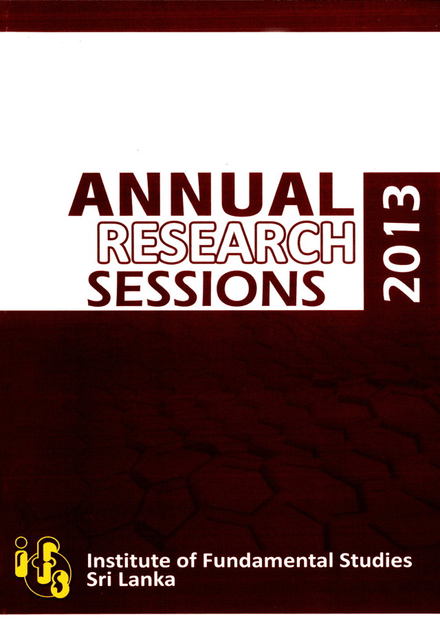 Annual Research Review Report 2013