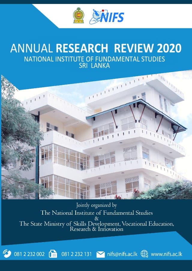 Annual Research Review Report 2020