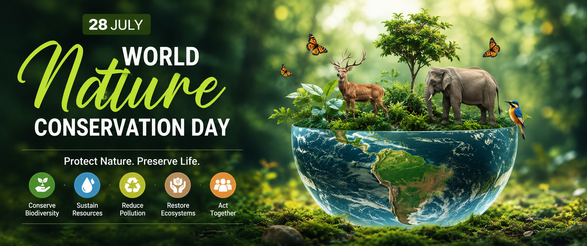 Protecting Biodiversity, Sustaining Life: World Nature Conservation Day 2026