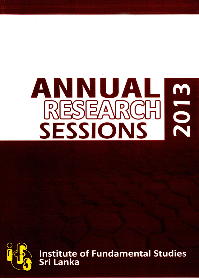 Annual Research Review Report 2013